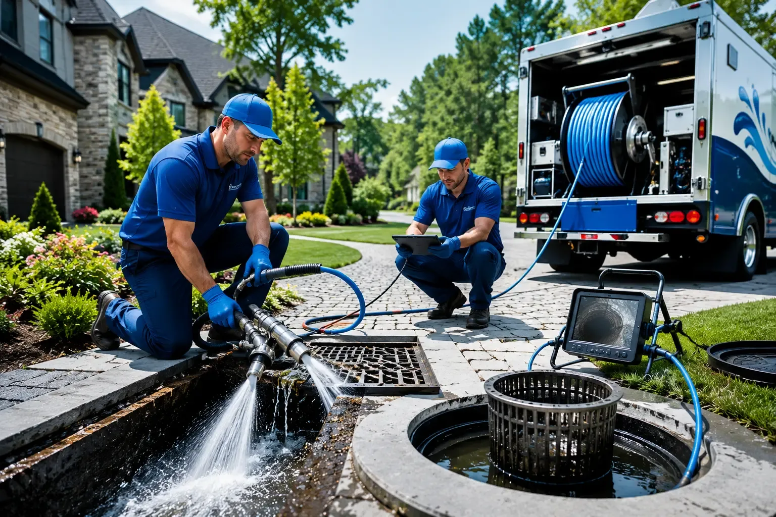 Local outdoor drain cleaning professionals in Brandywine, MD