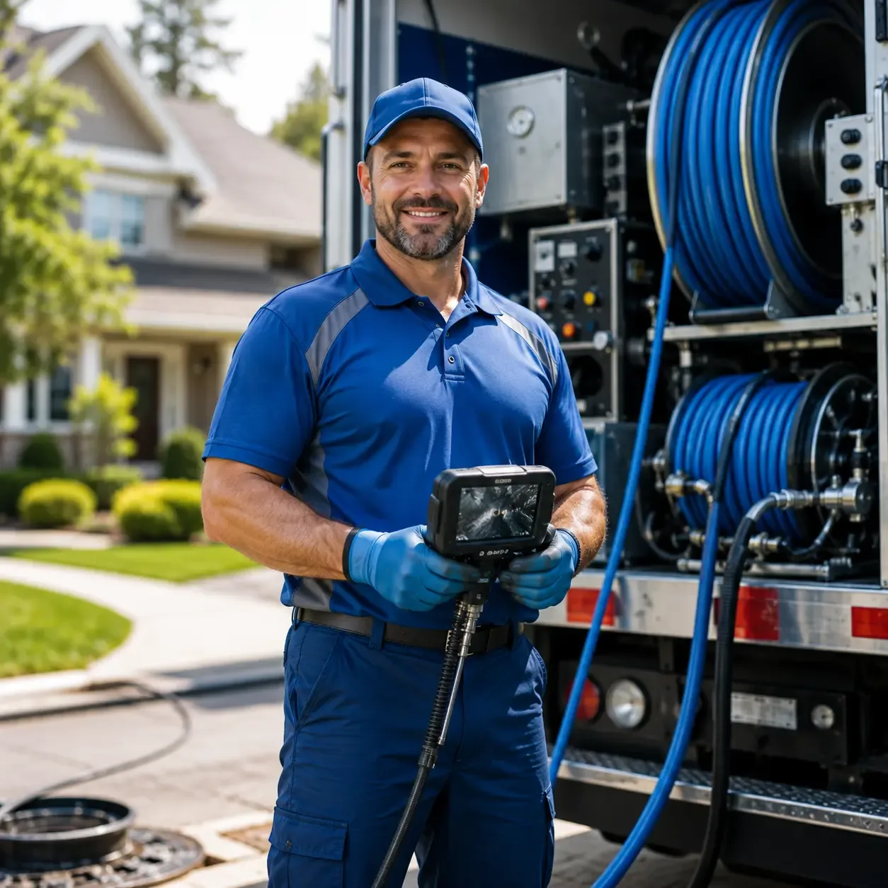 Local outdoor drain cleaning specialists in Brandywine, MD